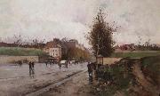 Eugene Galien-Laloue La Porte de Chatillon oil painting on canvas